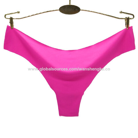 Compre Mujer Sexy Tanga Ropa Interior Sin Costura G-strings Nailon Licra y  G-cuerdas Para Mujer de China por 0.9 USD