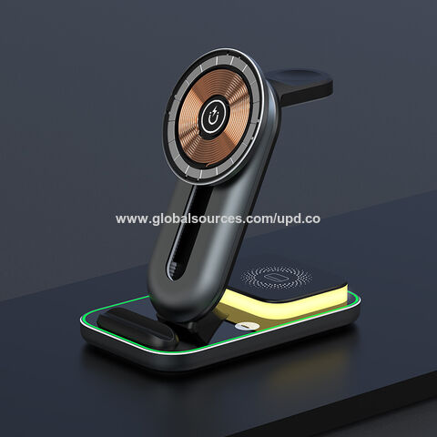 Socle de charge sans fil LED pour iPhone