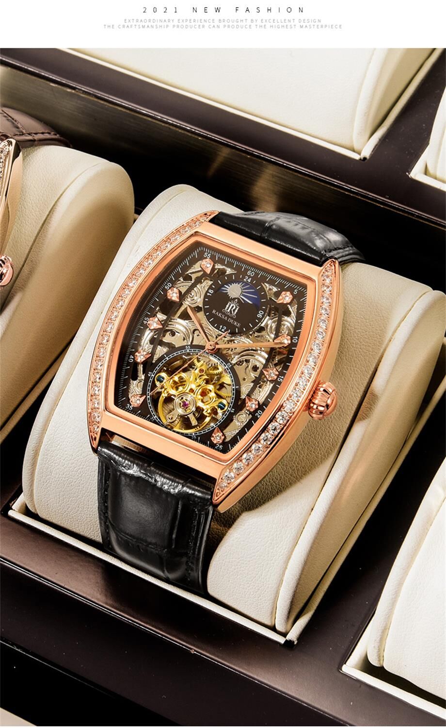 Tevise Men's Business Watch High Quality Luxury Mechanical Automatic ...