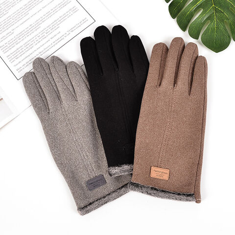 Touchscreen-Handschuhe im Großhandel, modische Winterhandschuhe für Damen, bestickte Handschuhe, elegantes Geschenk