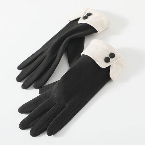 Touchscreen-Handschuhe im Großhandel, modische Winterhandschuhe für Damen, bestickte Handschuhe, elegantes Geschenk