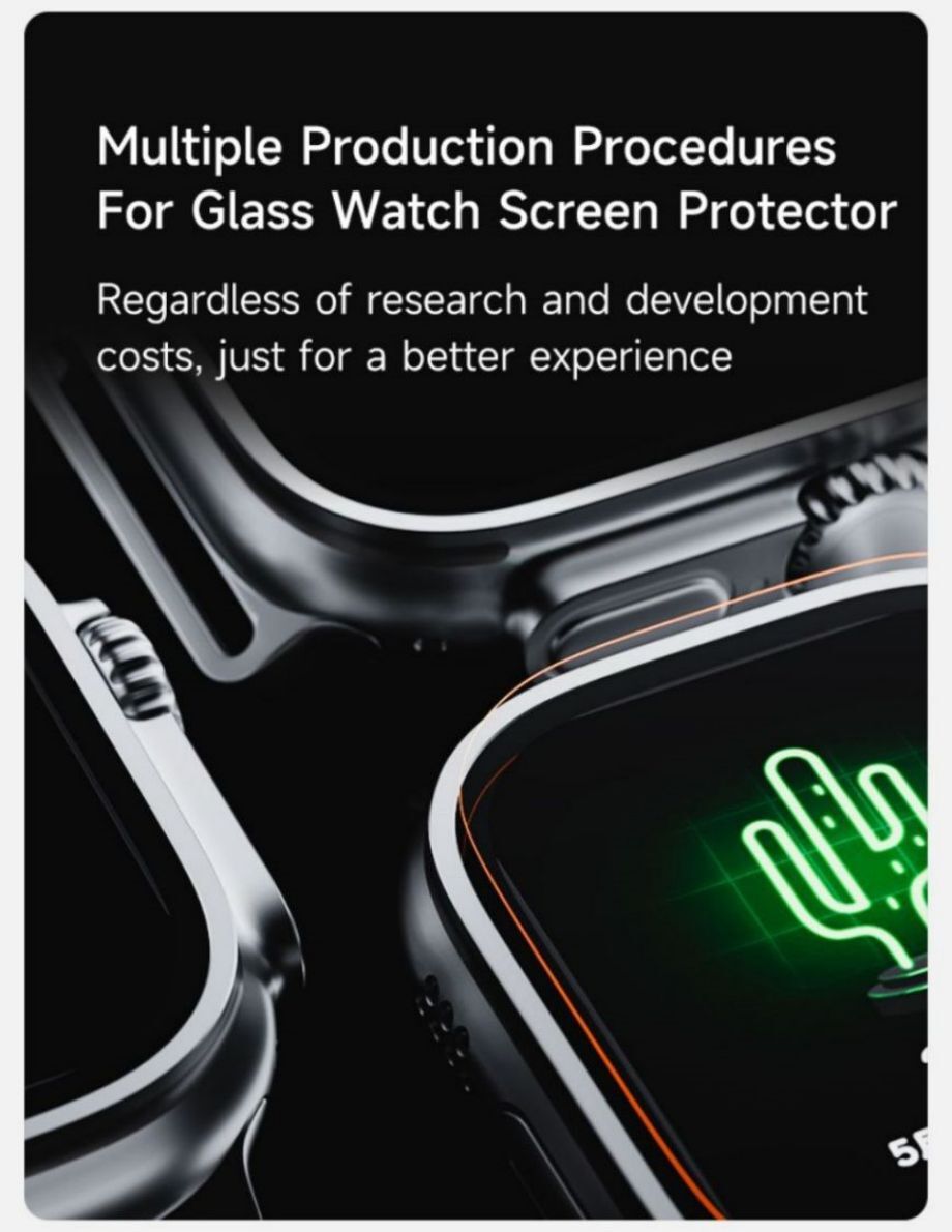 9h Tempered Glass Screen Protector Film For Apple Watch Ultra 49mm