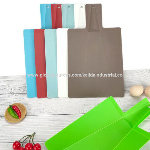 Buy Wholesale China Folding Plastic Cutting Board, Diced And Sliced For  Kitchen Use & Cutting Boards at USD 0.38