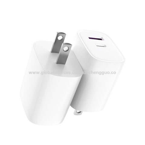 Double port USB chargeur mural adaptateur de chargeur adaptateur double USB  chargeur mural USB adaptateur secteur universel 5V 2A bloc de charge  remplacement du cube