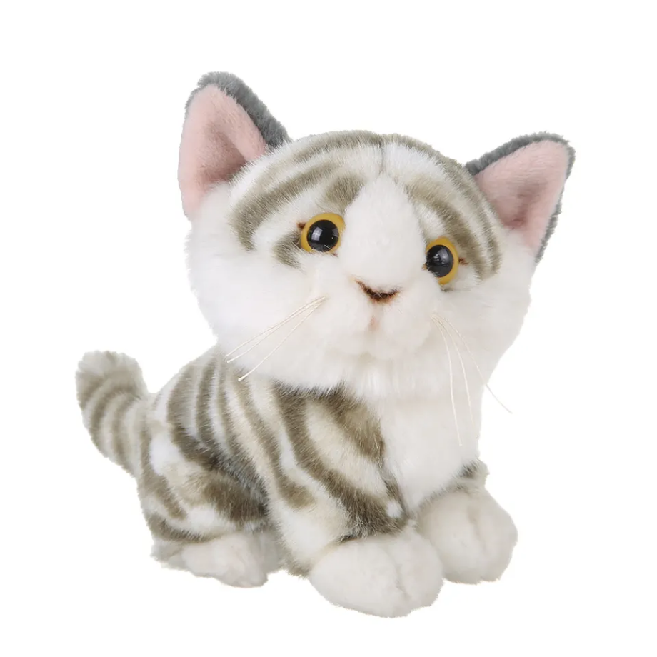 Compre Bonito dos desenhos animados gato brinquedo de pelúcia gato