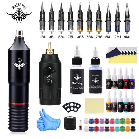 Hollow Cup Motor Tattoo Machine Set Full Rotation Motor Tattoo Pen  All-in-One Tattoo Embroidery Set | Fruugo NO