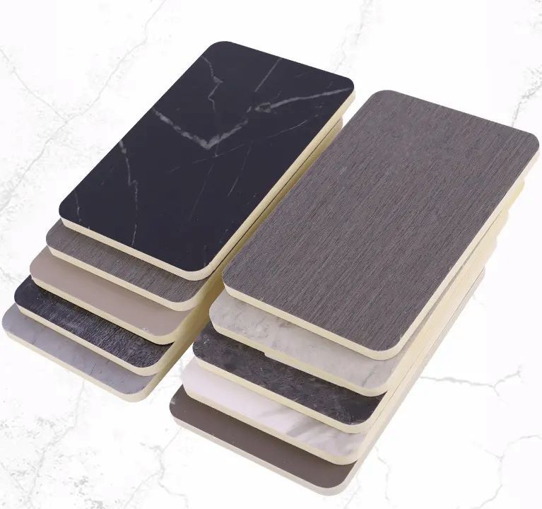 Hot Selling Bamboo Charcoal Wood Veneer Marble Wpc Wall Panel Pvc Foam ...