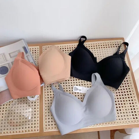 Women Lace Bras Top Bralette Solid Color Sexy Underwear Vest Female Hollow  Out Wireless Lingerie Seamless Bra (Color : C, Size : XX-Large) :  : Clothing, Shoes & Accessories