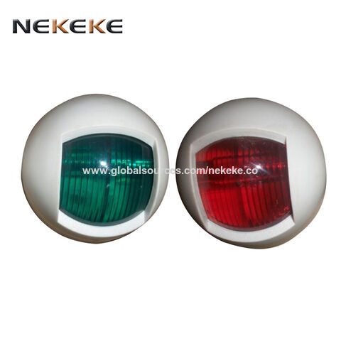 Factory Direct High Quality China Wholesale A Pair Of 12-24v Small  Spherical Navigation Light Black/white Two Colors Optional Marine Hardware  Accessories $5 from Shenzhen Nekeke Industrial Co.,Ltd