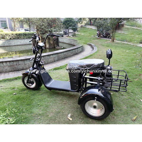 Moteur de 2000W 2 roues moto Tricycle électrique adulte pratique