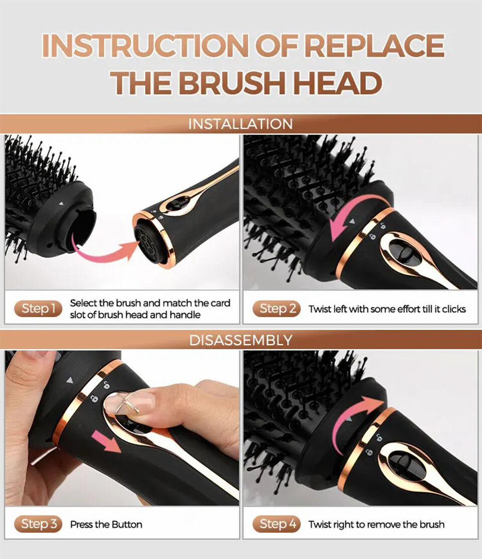 2 In 1 Professional Salon Ionic Super High Speed Hair Dryer Set Hair