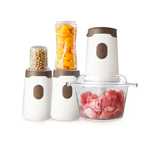 Buy Wholesale China Wholesale Multifunctional Electric Meat Grinder  Household 3 In 1 Blender And Food Processor Juicer Baby Food Supplement  Machine & Chopper at USD 14.7