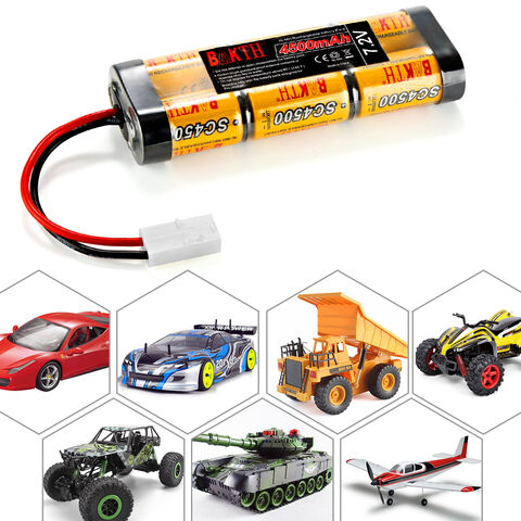 BAKTH 9.6V 2000mAh NiMH High Capacity Battery Pack for RC Cars