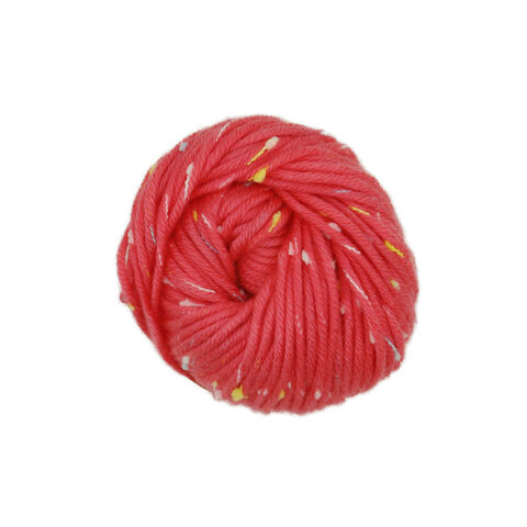 Fil à tricoter multicolore en chenille, fil acrylique