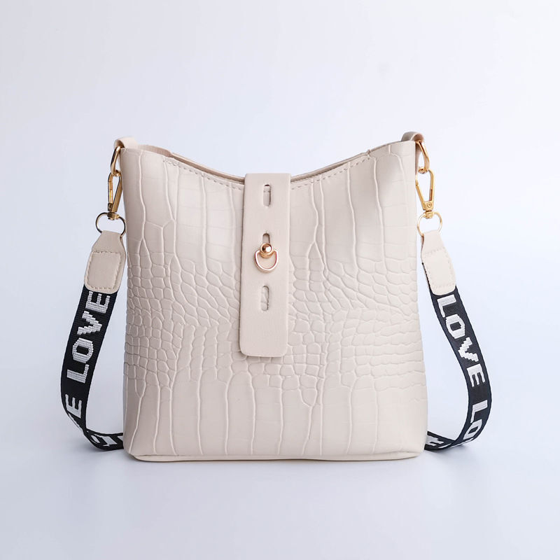 Zilmow Women's Color-Block Crossbody Bag – PU Leather, Two Straps, Medium Size - View #6