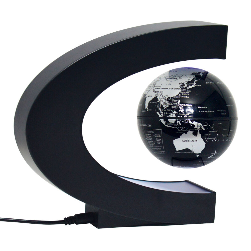 Buy Wholesale China Earth 3 Inch Rotation Maglev Float Led Light ...