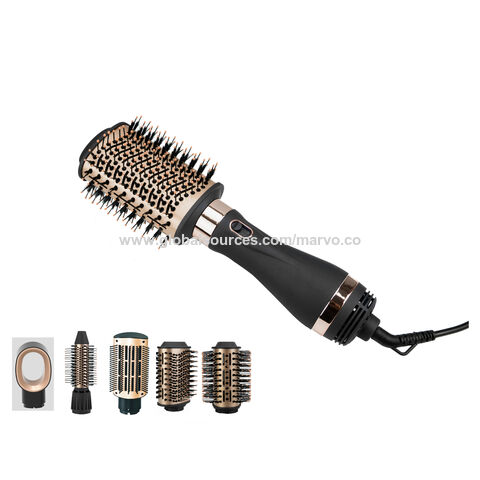 5 En 1 Peigne à air chaud Hair Styler Dryer Volumizer Lisseur Curler