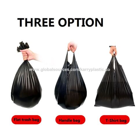 PE Garbage Bags Heavy Duty Big Size Good Quality Trash Bags - China Factory  Price Garbage Bag and Waste Bags price