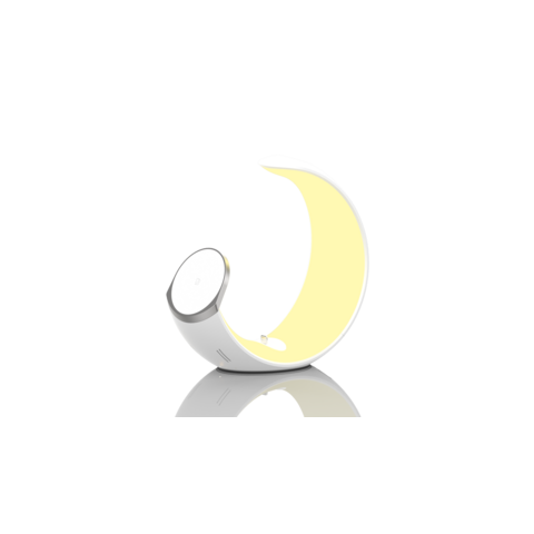 2024 Kleiner Mond Design Kabelloses Ladegerät 6 in 1 Magnetisches Telefonladegerät für iPhone und Android