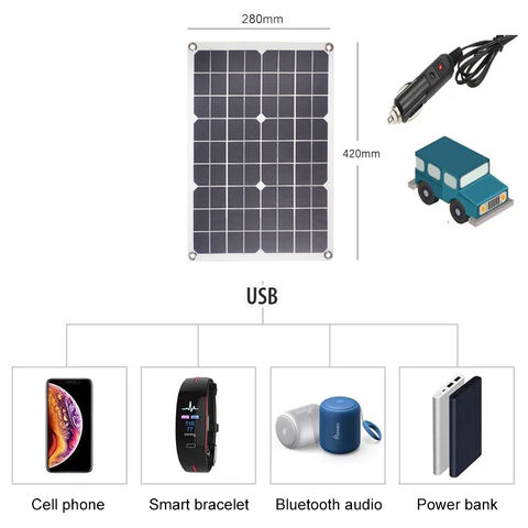 Teejoin Solar Factory: Lieferung von Solarkraftwerken und Großhandel mit Solarpanelen mit USB-Ladegerät für faltbare Solarpanels. Direkt vom Hersteller.