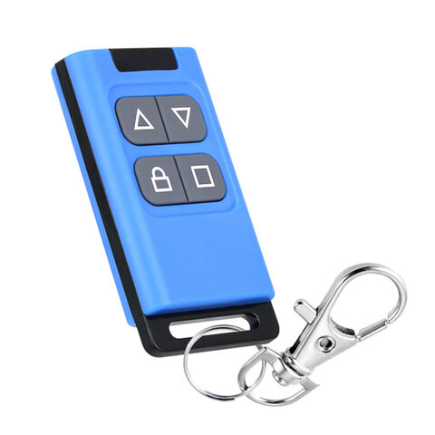 Duplicador universal de control remoto para puerta de garaje con código variable de 4 botones y 315 MHz/433 MHz con transmisión RF mejorada.