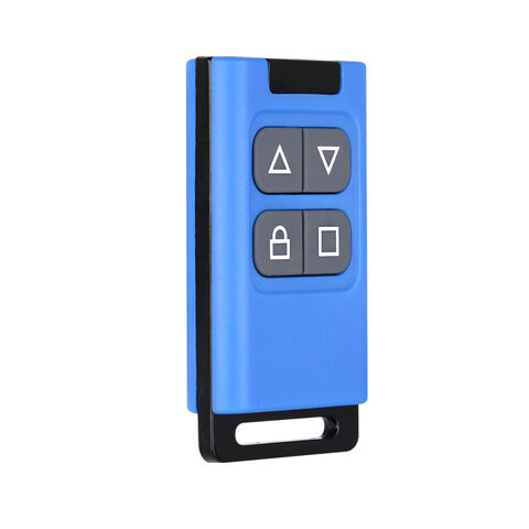 Duplicador universal de control remoto para puerta de garaje con código variable de 4 botones y 315 MHz/433 MHz con transmisión RF mejorada.