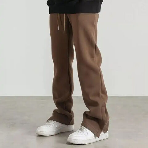  Pantalones deportivos para hombre, con cordón y