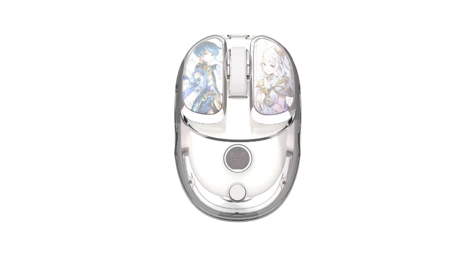 Buy Wholesale China Mk04 Crystal Tri mode 2 4ghz bluetooth wired Mouse 