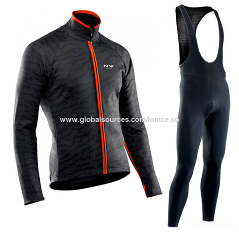 LONICE Radsport-Sweatshirt + Herren Langarmjacke mit Rückentaschen, Mountainbike-Trikot mit Tasche