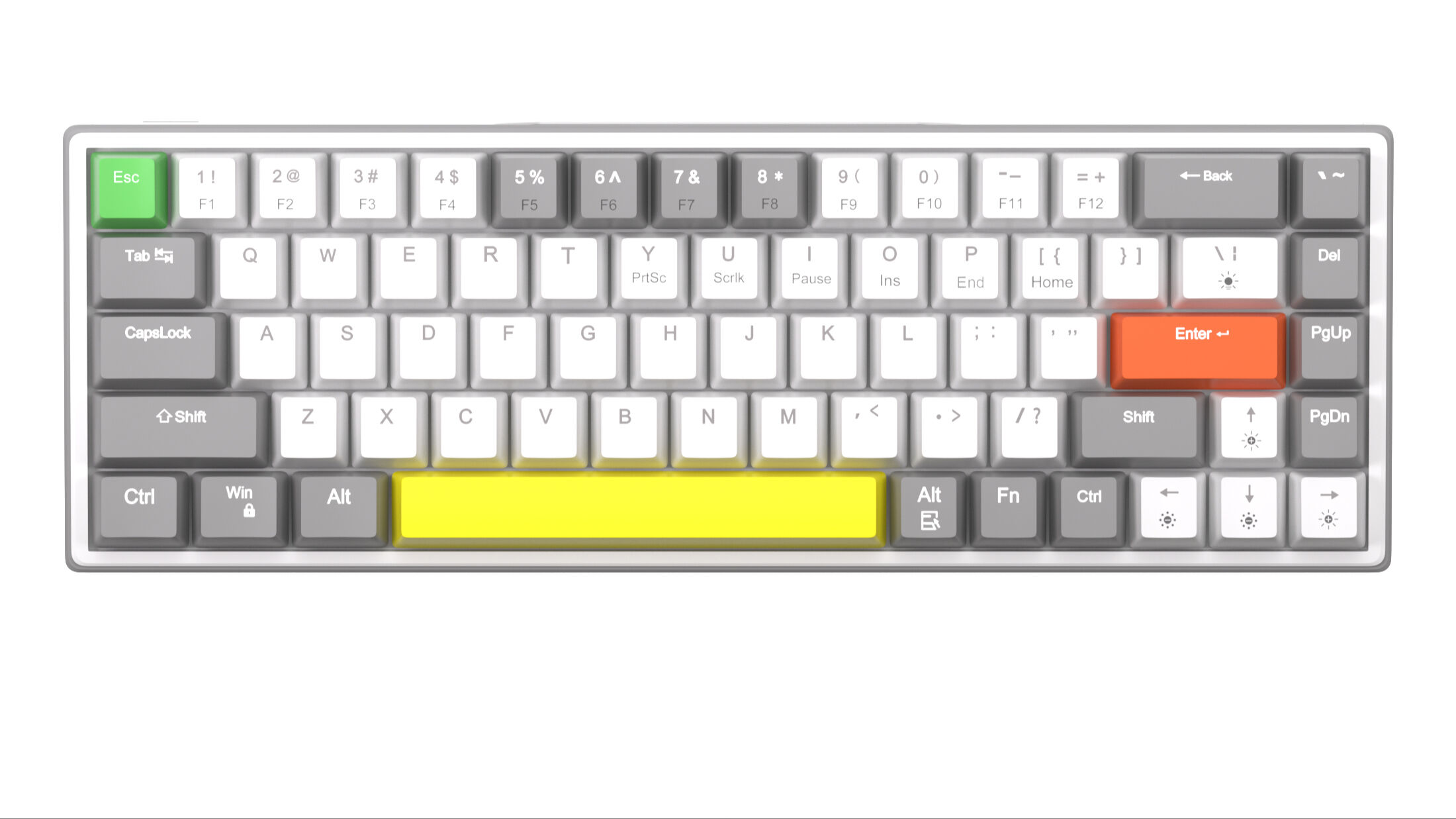 Buy China Wholesale Magegee Sky68 65% Mechanical Gaming Keyboard, 68 ...