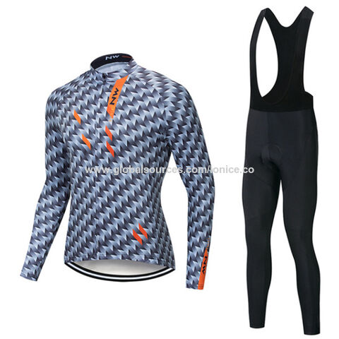 LONICE Radsport-Sweatshirt + Herren Langarmjacke mit Rückentaschen, Mountainbike-Trikot mit Tasche