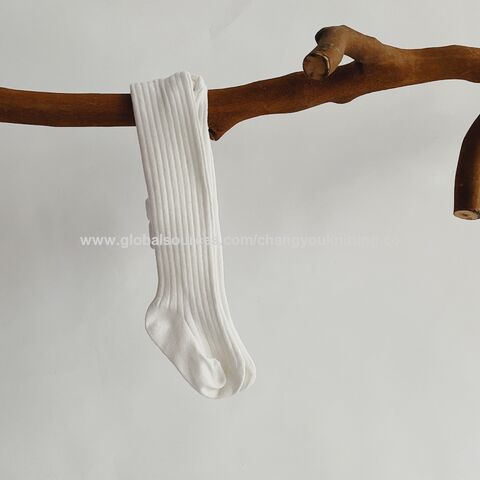 Großhandel Kinderstrumpfhosen Babysocken Strumpfhosen Baby Weiße Ballett Tanz Mädchen Koreanische Kinder Socken