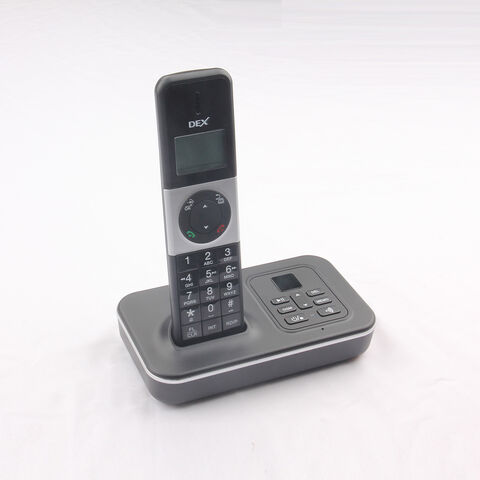Téléphone sans fil avec répondeur sans fil, 1 à 4 mains, 2.4G