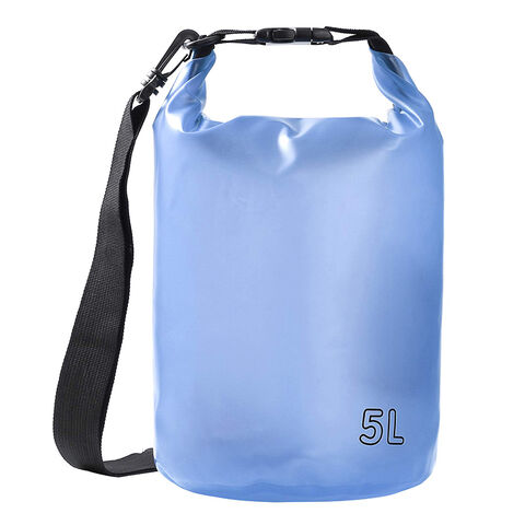 IDRYBAG Clear Dry Sack Lightweight 2L/5L/10L/15L/20L, Floating Waterproof  Bag Water Sports, Roll Top Dry Bag Waterproof for Kayaking, Boating,  Rafting, Canoeing, Hiking, Camping : : Sports & Outdoors