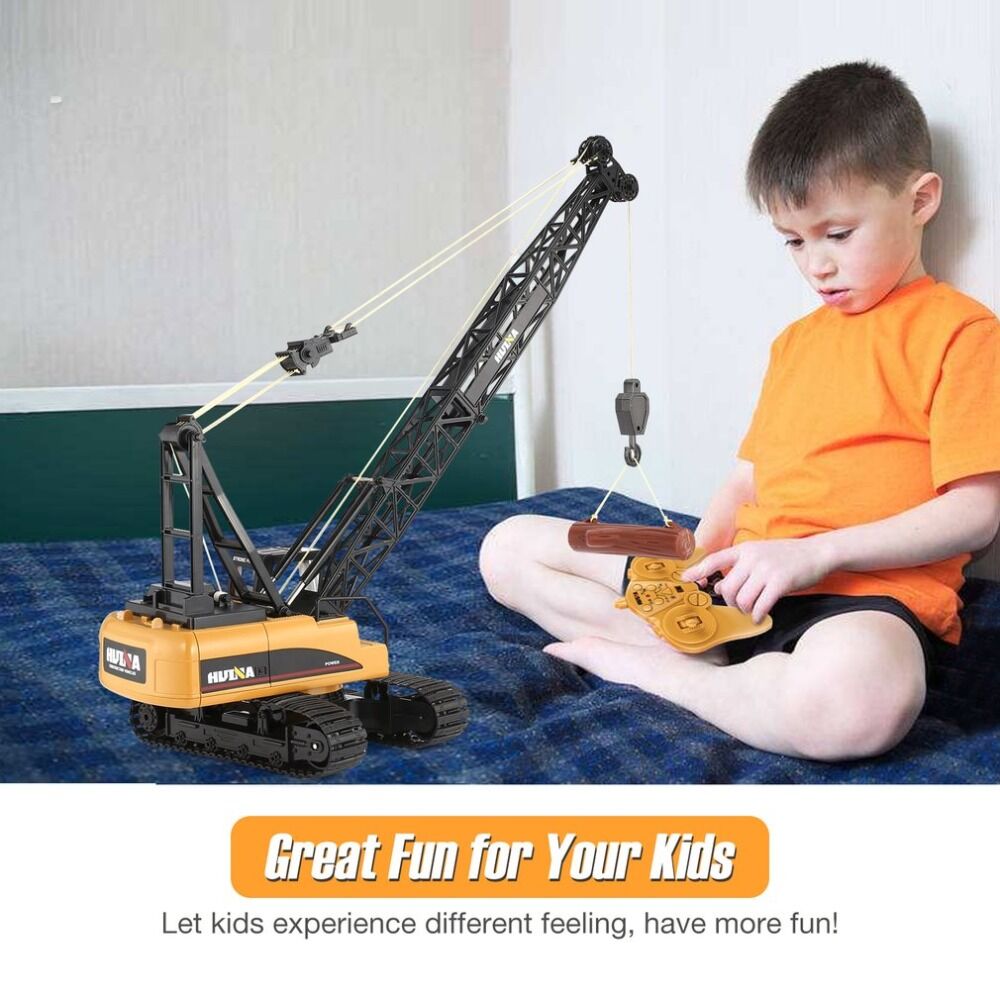 Huina 1572 2.4ghz 16ch 1/14 Scale Crawler Tower Crane Hoist Dragline  Diecast Lifting Cable Rc Excavator Tractor Digging Truck $25.7 - Wholesale  China Rc Car at Factory Prices from Shantou Globalwin Intelligent