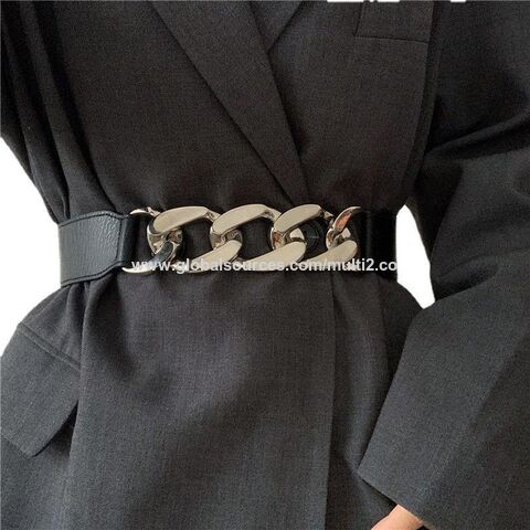 Cinturon Mujer De Cuero Genuino - Cinturones De Mujer Con Hebillas Cinturon  De Metal - Cin con Ofertas en Carrefour
