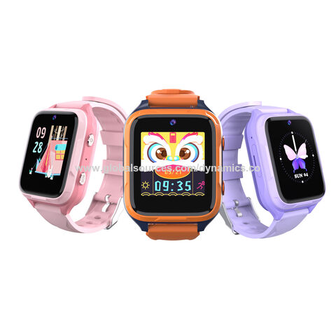 4G Cellular Connected Seniors Smart Watch with SIM Fall Down Alert Live Location Pinpointing SOS Watch for Elders Care