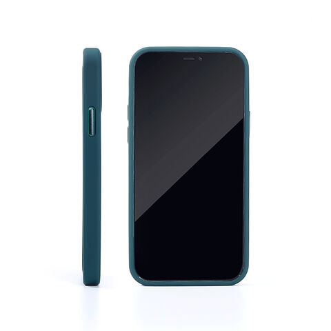 Funda Magnética Transparente para iPhone 12/12 Pro, PC y TPU Suave, Carga Inalámbrica