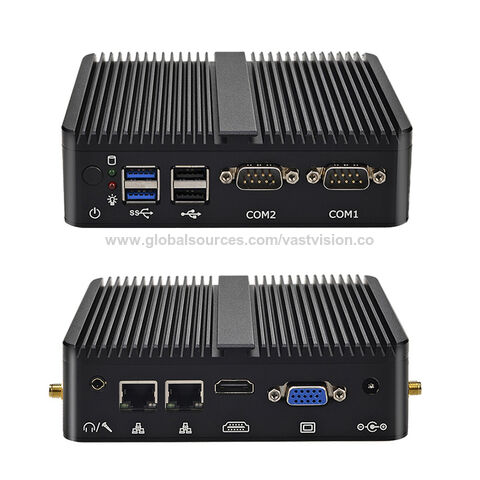 Mini PC Industrial con Carcasa de Aluminio, 16GB RAM y DisplayPort para Aplicaciones Industriales de Alta Resolución