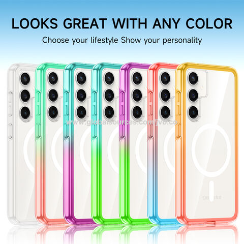 Acric Magnetic Clear Phone Case Compatible For Samsung Galaxy S24, S24  Plus, S24 Ultra