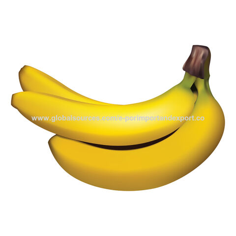 bananes fraîches cavendish de couleur de style banane tropicale