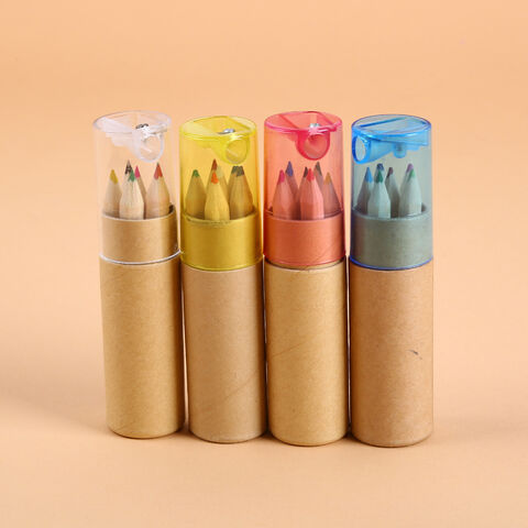 Achetez en gros Pas Cher 12 Couleur Crayon Enfants Kawaii Fournitures  Scolaires 2022 Papeterie Barreled Huileux Crayon De Couleur Pour Peinture  Art Outil Chine et Crayons De Couleur Pour Enfants à 0.35