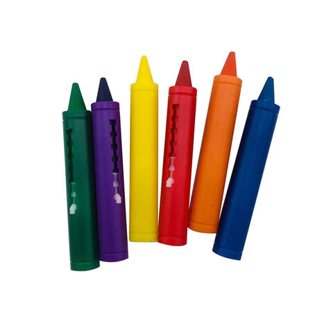 Deli-Crayons de couleur effaçables à base d'huile pour enfants