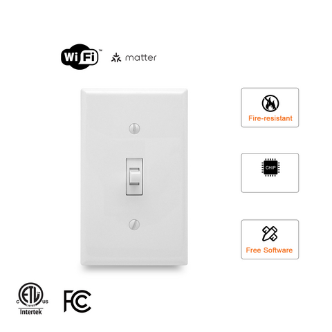 Us Standard Electrical Smart One Gang WiFi White Home Switch - China Us  Standard, Electrical Switch