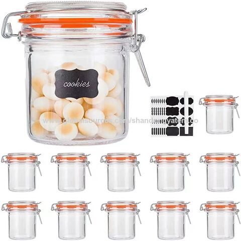 Storage Glass Jars with Lids Glass Mason Jars Pot 8 OZ Canning Jar Jelly Jar  Ideal for Jam Honey Food Canning Preserve Storage - AliExpress