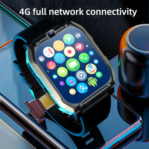 Nueva función nano tarjeta SIM NTJ02 16/64GB personalizado eSIM smartwatch GPS reloj inteligente 4G Smart Watch pametni SAT