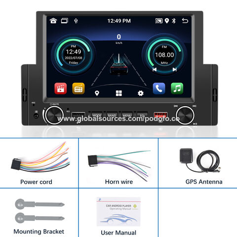 1DIN Android voiture MP5 lecteur autoradio 7 pouces FM Auto systèmes  électroniques voiture vidéo WIFI extensible 1 + 32GB – acheter aux petits  prix
