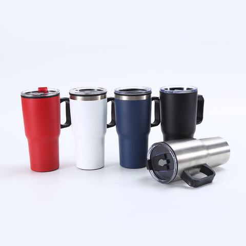 Double Wall 304 Stainless Steel Tumblers Vacuum Insulated Coffee Mug Wine Tumbler  Cups with Handle in Bulk - China Mug and Tumbler Mug price