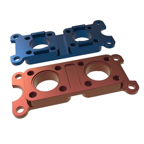 طقم غطاء علوي وسفلي للكيبورد الصناعي CNC من OEM، أغطية مفاتيح من الألومنيوم والفولاذ المقاوم للصدأ للكيبوردات الميكانيكية