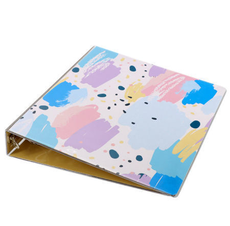 A4 4-Rings Loose Leaf Round Ring View Binder Journal Clear Cover Transparent Shell For Spiral Book Planner DIY Refillable Scrapbook Notebook Case Protector (No Pages Included